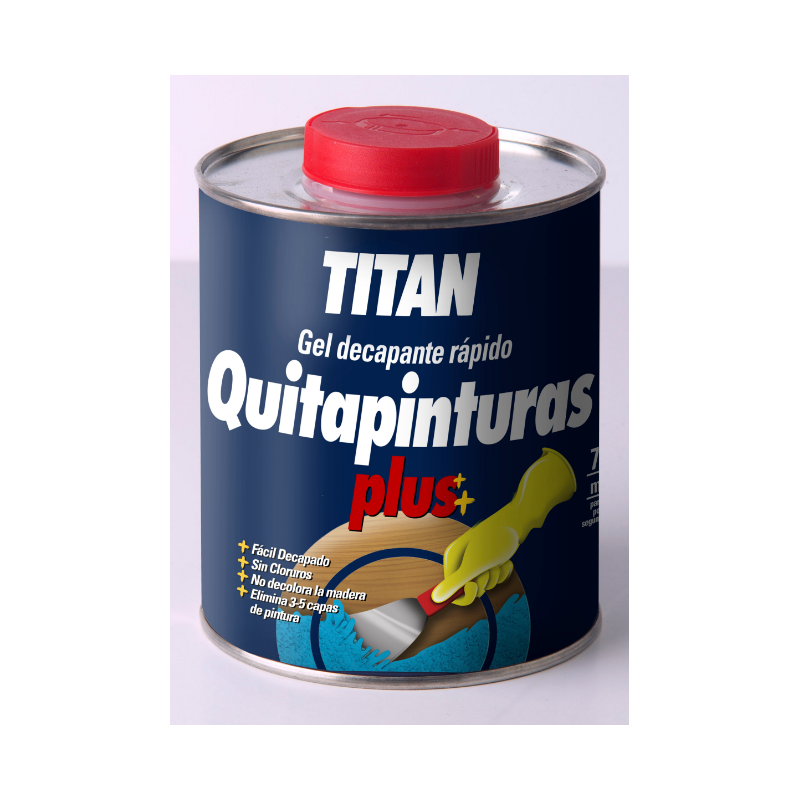Decapante Titan, Quitapinturas Titan Plus, Levantar pintura y barniz