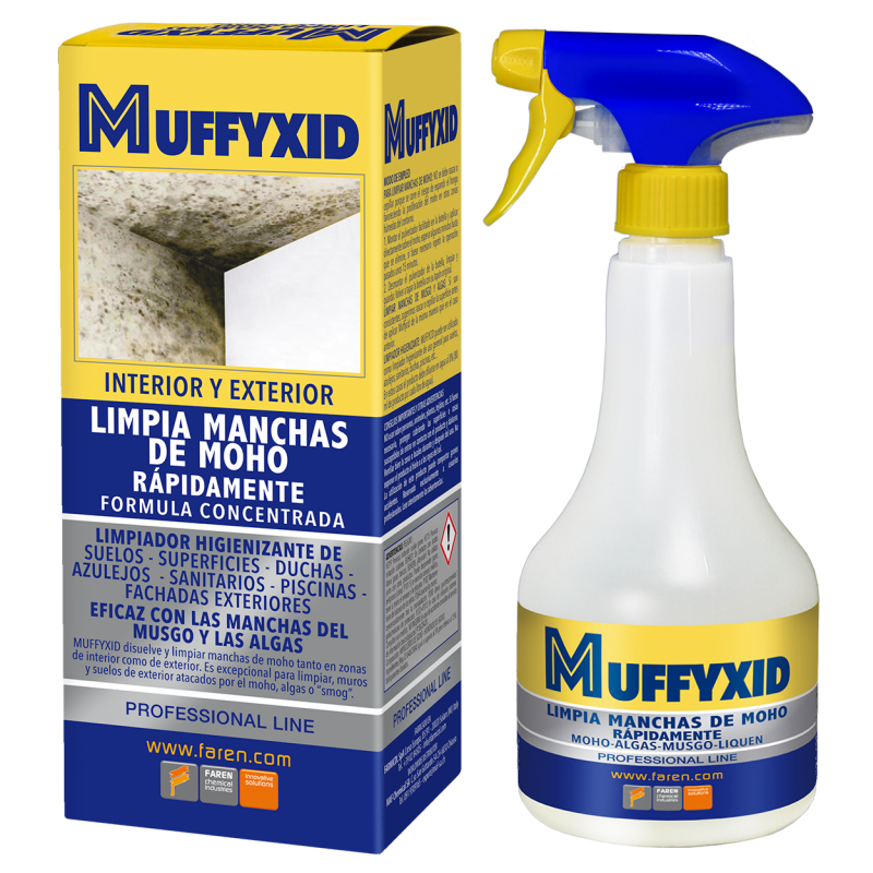 Muffyxid Antimoho - Muffyxid Limpia Manchas de Moho